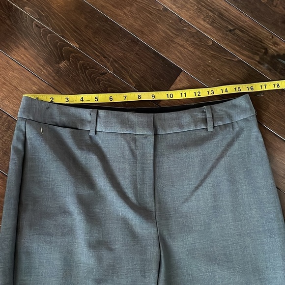 Talbots wool blend trousers Straight Gray Size 6 Business Casual Career Office - Picture 3 of 12